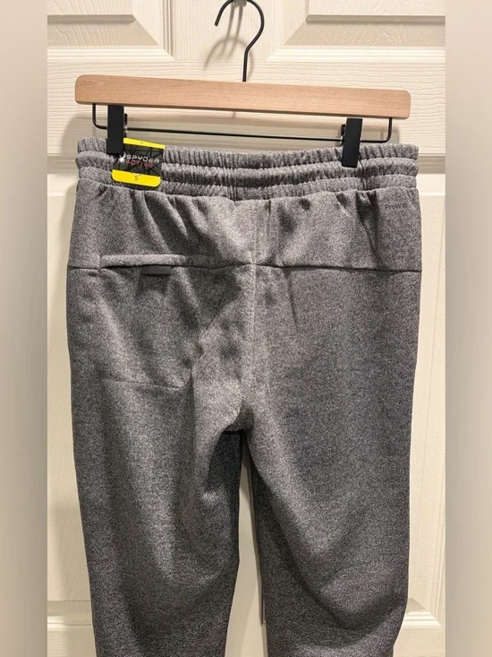 NWT Men’s Spyder Active Jogger Grey-Small - Picture 11 of 16